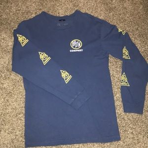 Blue Brixton Long Sleve - Men’s S